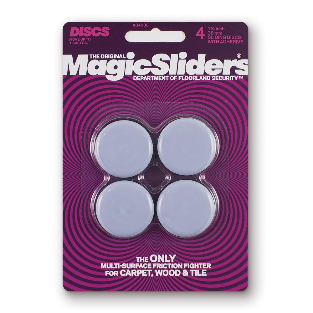 4 in. Round Magic Sliders (4-Pack) 4 in. Round Magic Sliders (4-Pack)