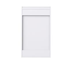 MagickWoods Elements Covello 18"W x 30"H Alpine White Medicine Cabinet ...