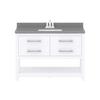 MagickWoods Elements Mackenzie 48"W x 18-5/8"D Bright White Vanity Cabinet