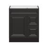 MagickWoods Elements Sheffield 30"W x 21-3/4"D Dark Chocolate Bathroom Vanity Cabinet