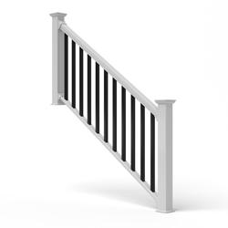 UltraDeck® Classic 36" X 6' Piano Composite Stair Rail Kit At Menards®