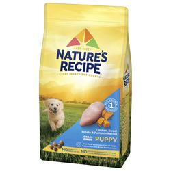 Nature s Recipe Grain Free Puppy Chicken Sweet Potato Pumpkin Dry Dog Food 4 lb. at Menards