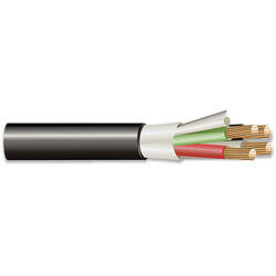 25-Foot 18/4 SJOOW Heavy Duty Black Rubber Extension Cord - Flexible Outdoor Power Cable