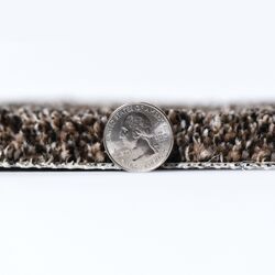 Looptex Mills® Irreplaceable Latte Twist Plush Carpet 12 ft. Wide