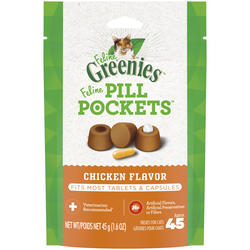Feline Greenies™ Pill Pockets™ Chicken Flavor Cat Treats - 1.6 oz