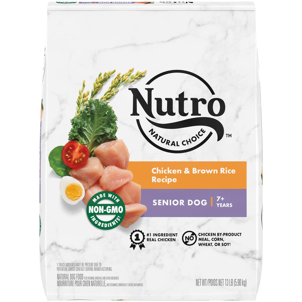 Nutro Natural Choice Senior Chicken Brown Rice Dry Dog Food 13 lb. at Menards