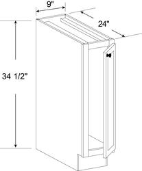 Cardell Cabinetry® Under Cabinet Shelf 