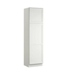 Concepts Cabinetry Lanston 24"W x 21"D x 90"H White Linen Cabinet ...