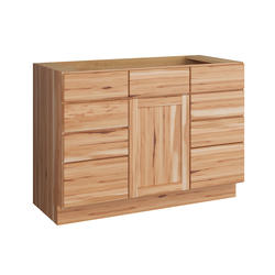 Concepts Cabinetry Arbon 48"W x 21"D Rustic Natural Bathroom Vanity Cabinet at Menards®