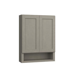 Concepts Cabinetry Arbon 24"W x 30"H x 7"D Alloy Grey Bathroom Wall ...