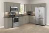 Concepts 36" W x 18" H x 12" D BUTT Door Arbon Alloy Grey Kitchen Wall Cabinet