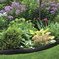 Master Mark Plastics® 40' Black Terrace Board Landscape Edging at