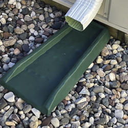 Green Rockface Splash Block At Menards®