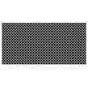 4' x 8' Black Privacy Plastic Lattice Panel