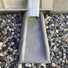 Gray Rockface Splash Block