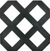 4' x 8' Adobe Redwood Standard Plastic Lattice Panel