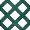 4' x 8' Black Standard Plastic Lattice Panel