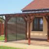 4' x 8' Saguaro Cedar Privacy Plastic Lattice Panel