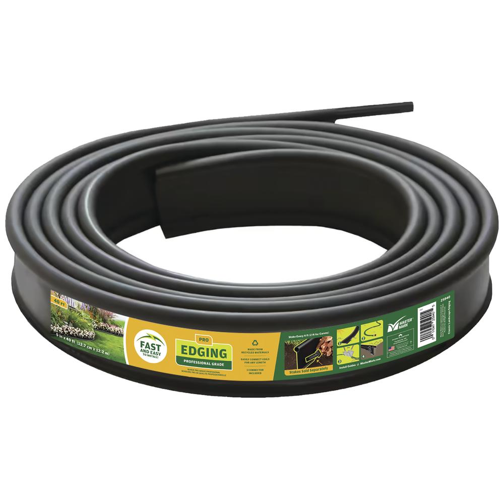 Master Mark Plastics® Master Gardener® Pro 40' Landscape Edging Master Mark Plastics® Master Gardener® Pro 40' Landscape Edging