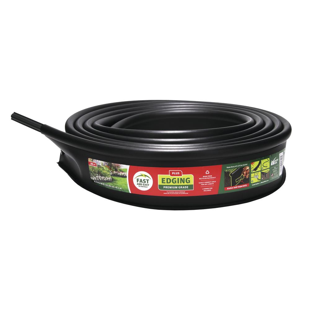 Master Mark Plastics® 20' Master Gardener® Plus Black Landscape Edging Master Mark Plastics® 20' Master Gardener® Plus Black Landscape Edging