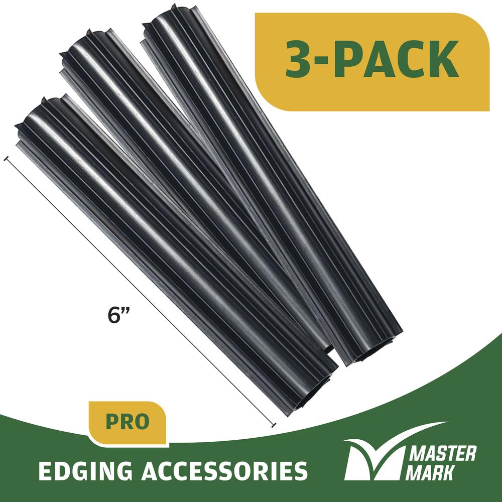 Master Mark Plastics® Landscape Edging Coupler Kit - 3 Pack Master Mark Plastics® Landscape Edging Coupler Kit - 3 Pack