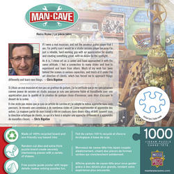Puzzle Mancave - Cible de Fléchettes - Dart - Vintage - Jigsaw - Puzzle  1000 pièces