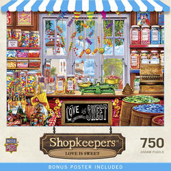 MasterPieces® Shopkeepers 750 Piece Puzzle - Assorted Styles at