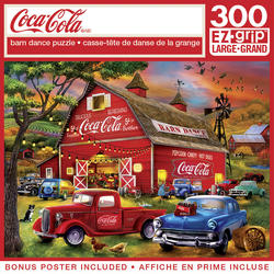 MasterPieces® EZ Grip Coca-Cola 300 Piece Puzzle - Assorted Styles
