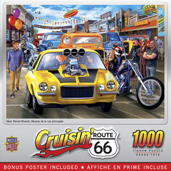 MasterPieces® Cruisin' Route 66 1,000 Piece Puzzle - Assorted
