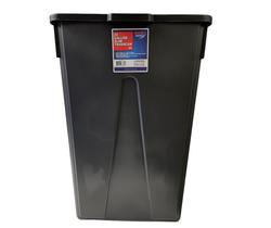 23 Gal. Skinny Plastic Slim Trash Can with Handles TCNH2030