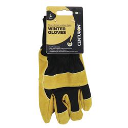 Centurion Men s Gold Black Large Winter Work Gloves 1 Pair at Menards