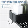 Better Living™ HiRISE 4 White Tension Shower Caddy with Mirror