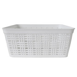 Starplast - White Multi-Purpose Storage Bin, 12 qt.