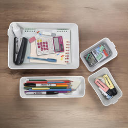 4-Piece White Drawer Organizer Set at Menards®