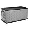 Backyard Creations® 71 Gallon Polypropylene Deck Box with Seat