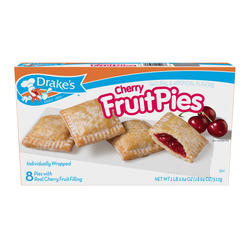 Drake's® Cherry Fruit Pies - 8 Count at Menards®