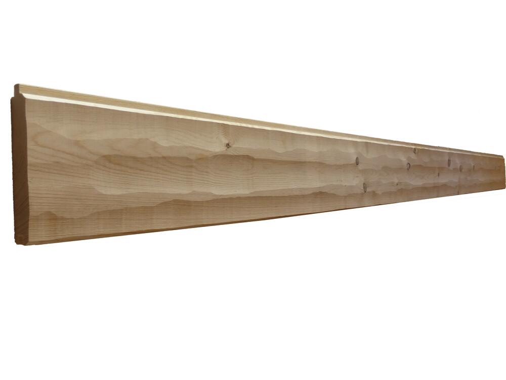 Meadow Valley 1 x 8 x 12' Ponderosa Pine Woodsman Reversible Hewn/Circle Sawn Carsiding