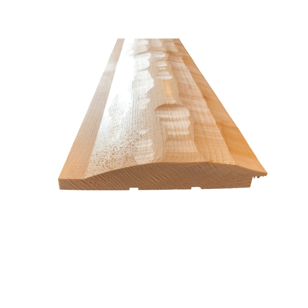 Meadow Valley 2 x 8 x 16' Natural Finish SPF STD Skip Hewn Log