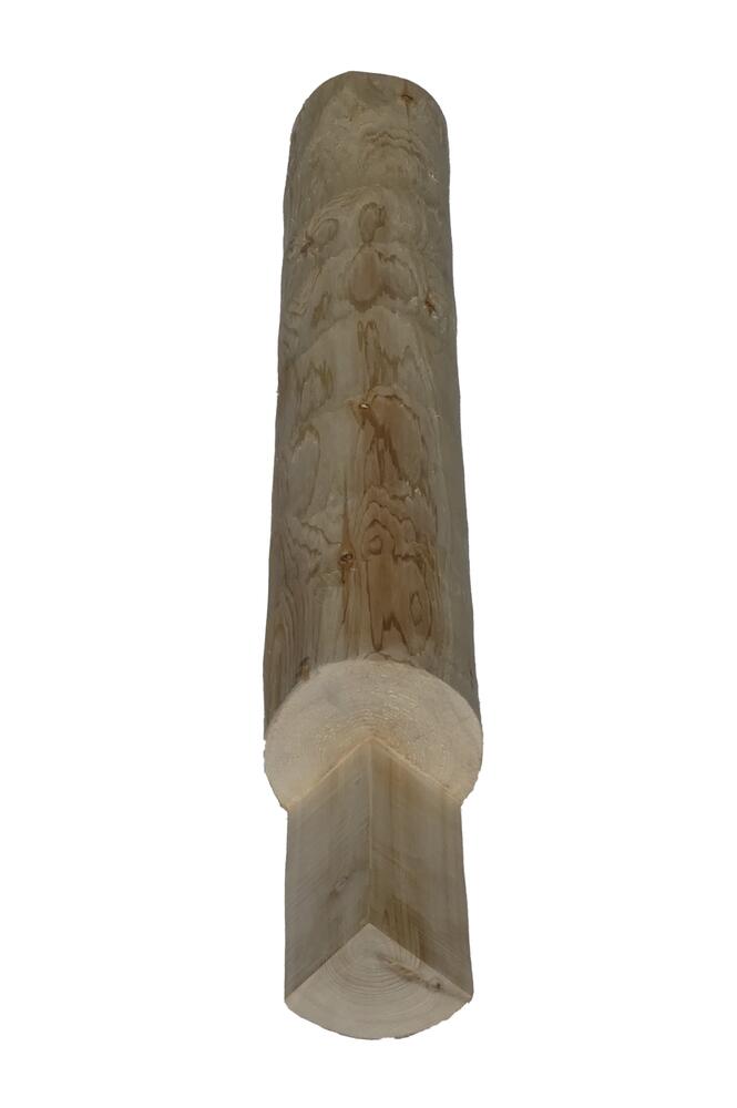 Meadow Valley 6 x 8' White Cedar Hewn V-Notched Corner Log Meadow Valley 6 x 8' White Cedar Hewn V-Notched Corner Log