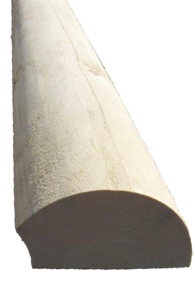Meadow Valley 4-1/2 x 9 x 10' White Pine Smooth Full Half Log Beam Meadow Valley 4-1/2 x 9 x 10' White Pine Smooth Full Half Log Beam