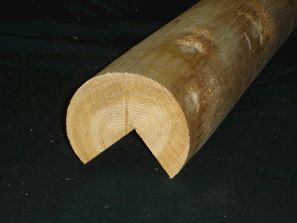 Meadow Valley 7 x 10' White Pine Hewn V-Notched Corner Log Meadow Valley 7 x 10' White Pine Hewn V-Notched Corner Log