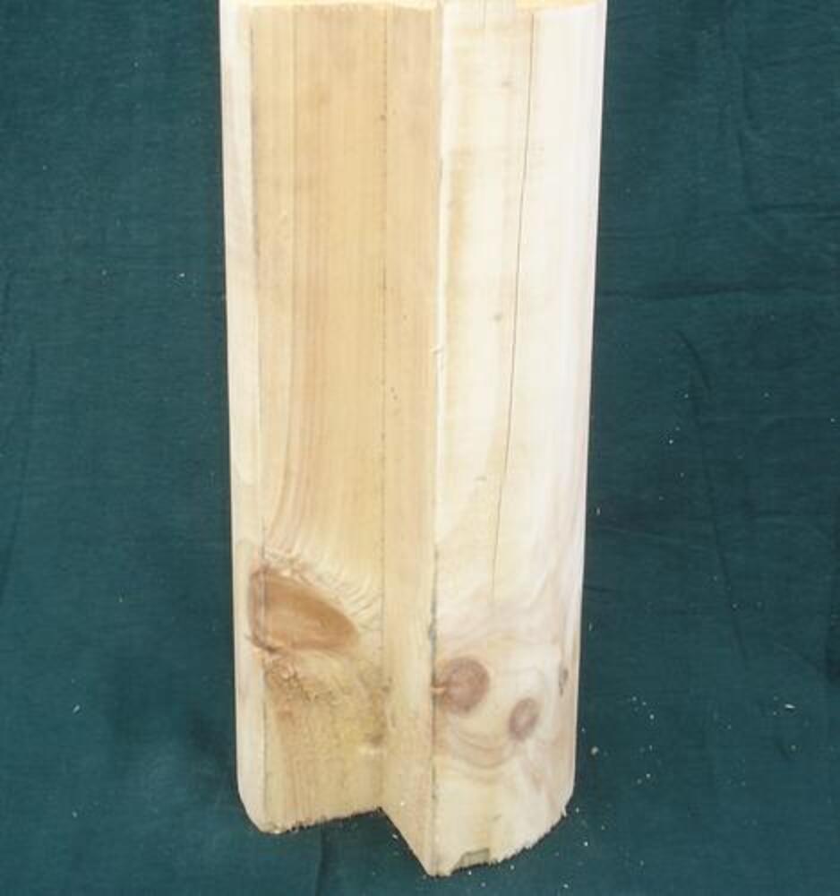 Meadow Valley 7 x 10' White Pine Smooth V-Notched Corner Log Meadow Valley 7 x 10' White Pine Smooth V-Notched Corner Log