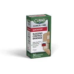 Curad® QuickStop! Assorted Sizes Adhesive Bandages - 30 ct at Menards®