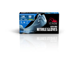 Venom® S/M Chemical Resistant Nitrile Gloves - 100 Count
