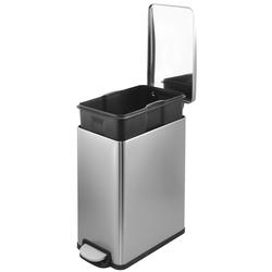 Innovaze 12 Gal./ 45 Liter Slim Stainless Steel Step-on kitchen Trash Can,  1 unit - Kroger