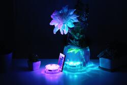 Merkury Innovations SpotGlo Waterproof Integrated LED Puck Lights