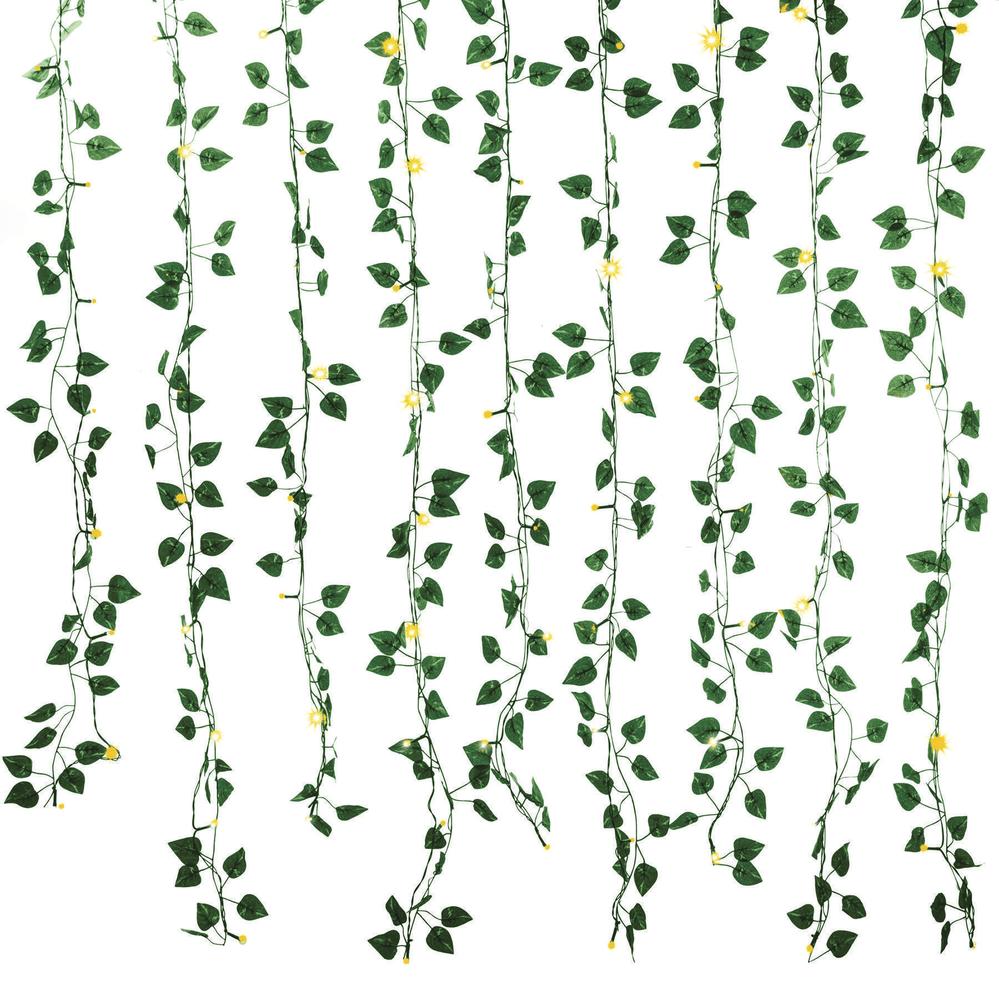 Merkury Innovations 8' Ivy Curtain LED String Lights