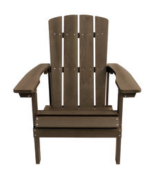 Espresso best sale adirondack chair