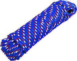 KingCord 5/8 in. x 200 ft. Polypropylene Multi-Filament Solid Braid Derby  Rope, Royal Blue 302611TV - The Home Depot