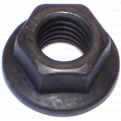 Midwest Fastener® 10mm-1.50 Black Phosphate Flange Nut - 1 Count At 